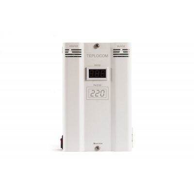 Фазоинверторный стабилизатор для газовых котлов отопления TEPLOCOM ST-400 INVERTOR (400 ВА)