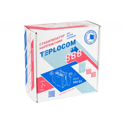 Стабилизатор напряжения для котла TEPLOCOM ST-888 (888 ВА)